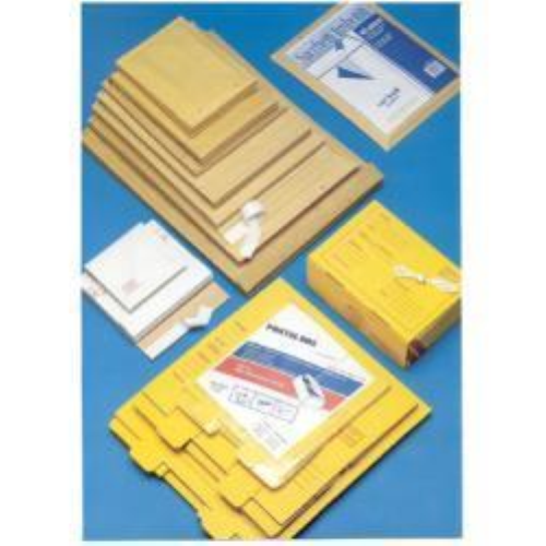 10 Buste imbottite Sacboll in carta avana K 37X55cm BLASETTI